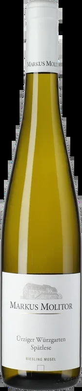 Markus Molitor: Riesling Ürziger Würzgarten Spätlese Weiße Kapsel 2019