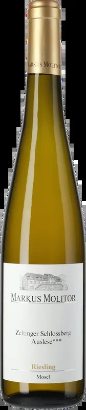 Markus Molitor: Riesling Zeltinger Schlossberg Auslese *** Goldene Kapsel 2018