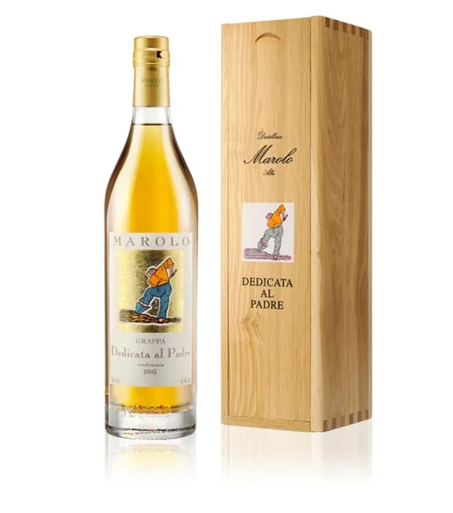 Marolo Grappa „Dedicata al padre“ Barrique