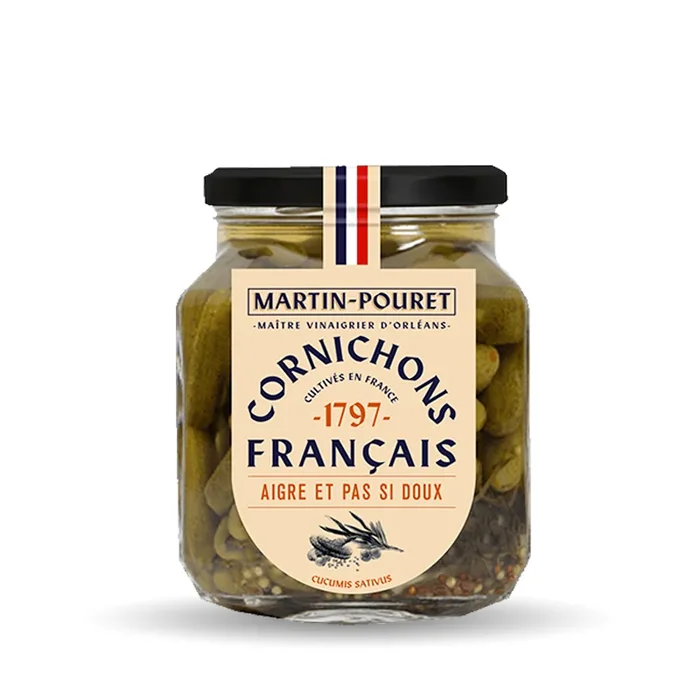 Martin-Pouret | Cornichons mit Chili | Essiggurken