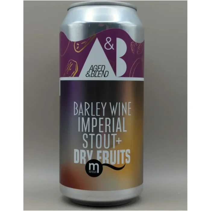MARYENSZTADT Barley Wine + Imperial Stout Single Malt Whisky + Dry Fruits Aged & Blend 11%