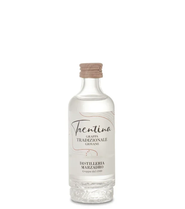 Marzadro La Trentina Tradizionale – Grappa giovane 0,05
