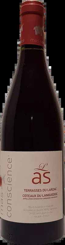 Mas Conscience L’As 2009 AOP Terrasses du Larzac – Red wine Cuvée