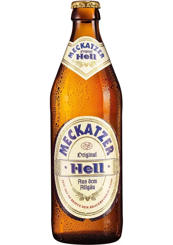 Meckatzer Hell 0,5 l Mw