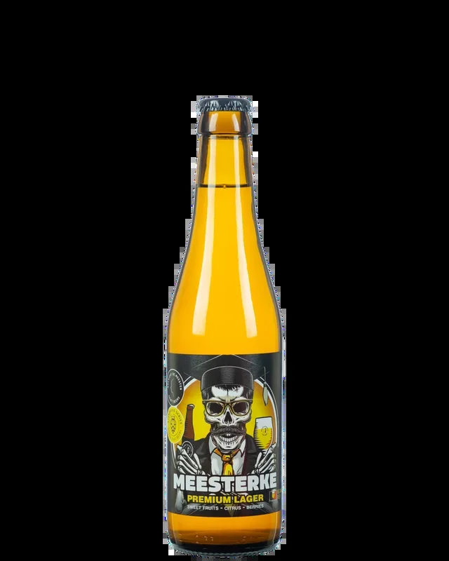 Meesterke Premium Lager Blond 33Cl