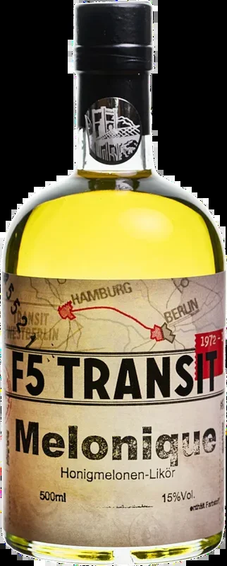Melonique Liqueur No. 5521 – Honeydew Melon Liqueur – F5 Transit – Transit Schnapps