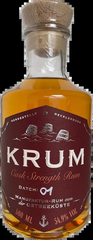 Men’s Hobby KRUM Cask Strength Rum