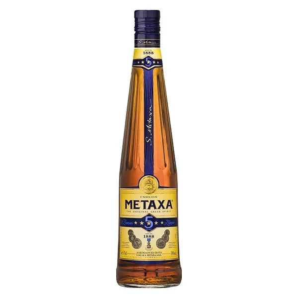 Metaxa 5 Sterne 0,7L 38% vol