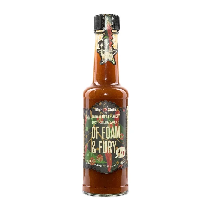 Mic’s Chilli | Of Foam and Fury Hot Double IPA Sauce | Chilisauce
