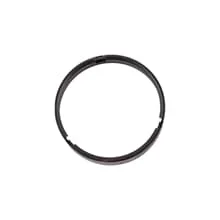 Micro Matic Originalitätsring für gewindelose Flachfittinge / Kombifittinge SCHWARZ