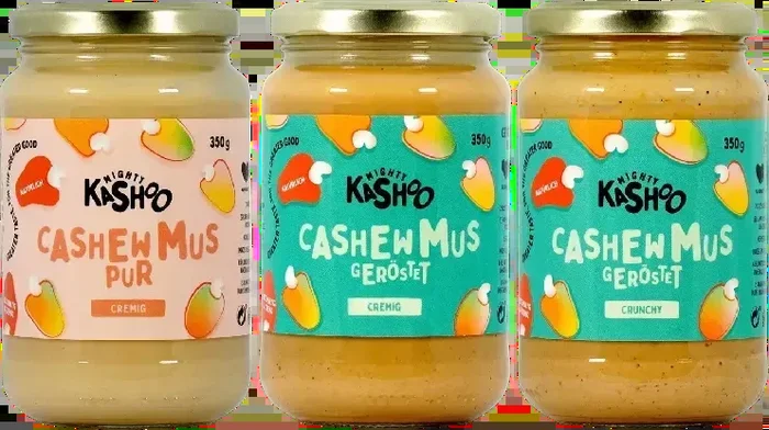 Mighty Kashoo Cashew Butter Bundle Classic (1x Crunchy + 1x Roasted + 1x Creamy)