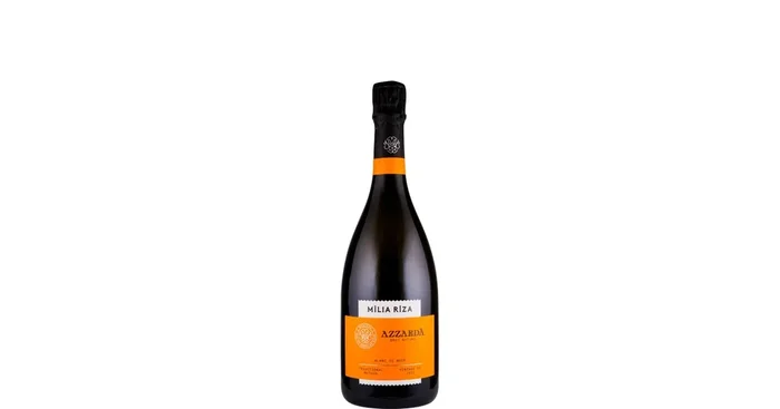 Milia Riza Blanc de Noirs brut nature Azzardà 2022 Biowein – GR-BIO-18