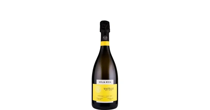 Milia Riza Chardonnay x Pinot Noir Tatìlle brut nature 2022 Biowein – GR-BIO-18