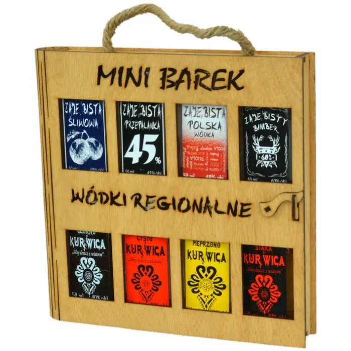 Minibar-Geschenkset – kurnwica, zajenbista 8x50ml
