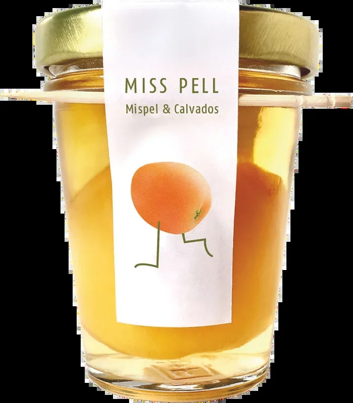 Mispelchen – eingelegte Mispel in Calvados