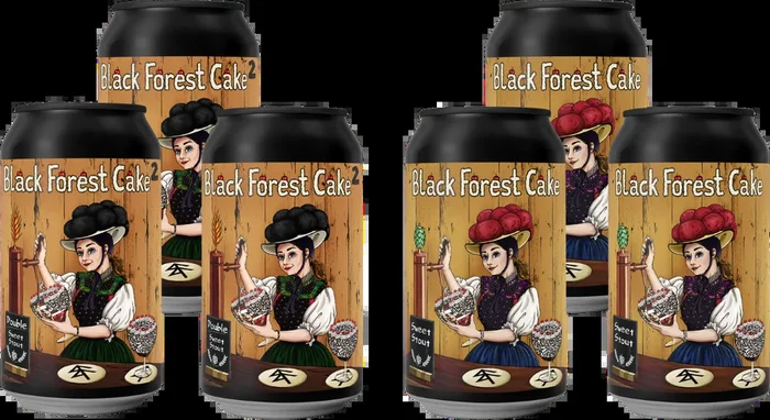 MixPack Dark 6 (3x Black Forest Cake + 3x Black Forest Cake²)