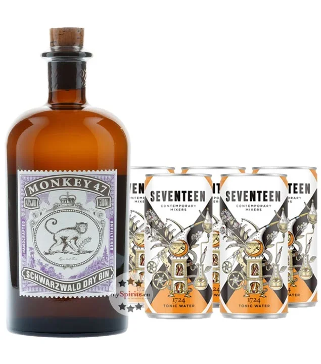 Monkey 47 Gin & 5 x 1724 Tonic Water