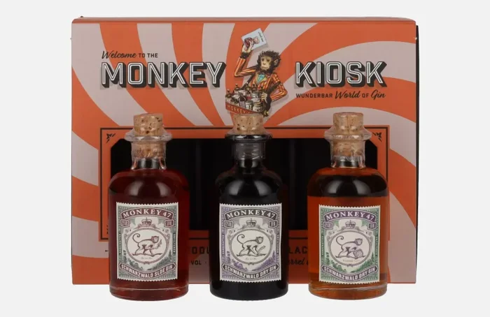Monkey 47 Kiosk Set 41% Vol. 3×0,05l in Geschenkbox