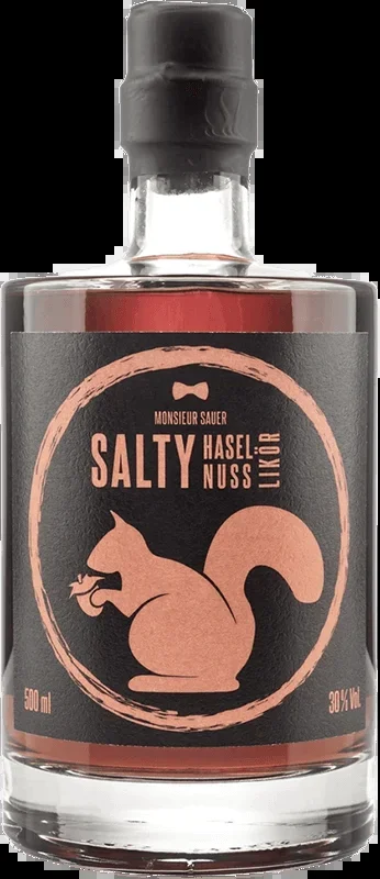 Monsieur Sauer – Salty Haselnusslikör