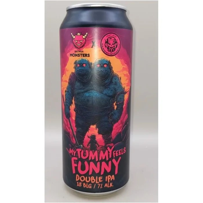 MONSTERS MY TUMMY FEELS FUNNY – Doppeltes IPA