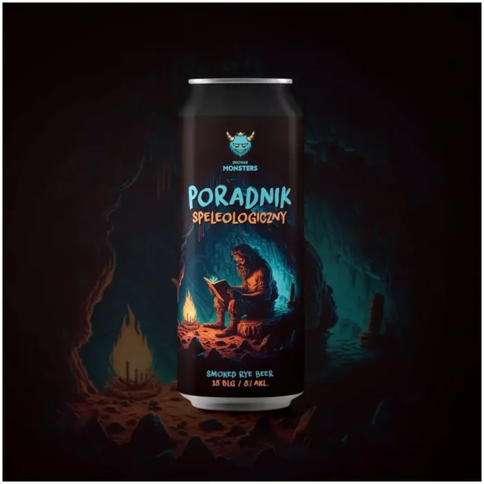 MONSTERS PORADNIK SPELEOLOGICZNY Smoked Rye Beer 8% 0,5L