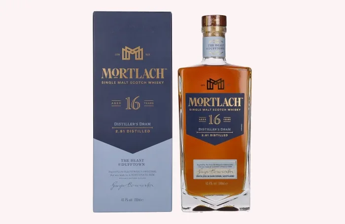 Mortlach 16 Years Old DISTILLER’S DRAM Single Malt 43,4% Vol. 0,7l in Geschenkbox
