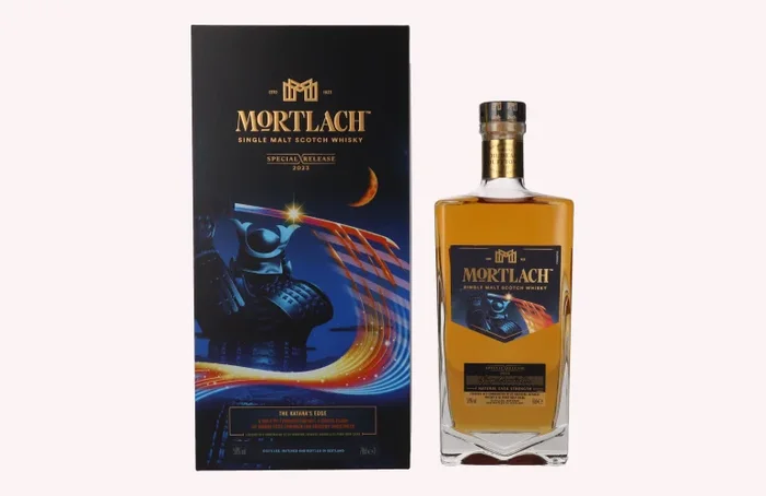 Mortlach The Katana’s Edge Single Malt Special Release 2023 58% Vol. 0,7l in Geschenkbox