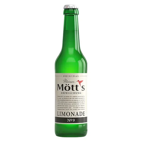 Mött’s No.9 Limonade Zitrone-Gurke-Basilikum 24×0,33L