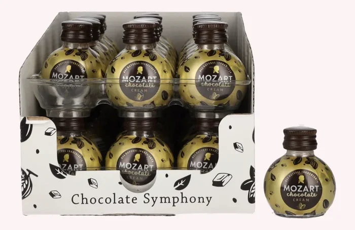 Mozart Chocolate Cream Sahnelikör 17% Vol. 36×0,02l