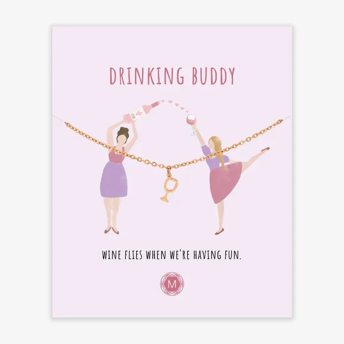 MURANDUM Armband Drinking Buddy II in Roségold