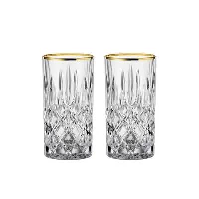 Nachtmann Noblesse Gold Longdrink Gläser, 2er- Set