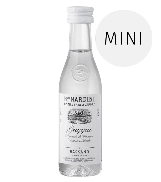 Nardini Grappa Bianca 50° – 0,03L