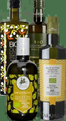 Natives Olivenöl Extra Paket Olio Italiano BIO 4x500ml
