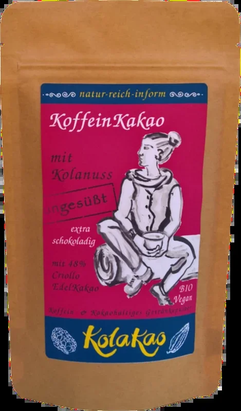 natur-reich-inform Bio KolaKao – KoffeinKakao mit Kolanuss ungesüßt