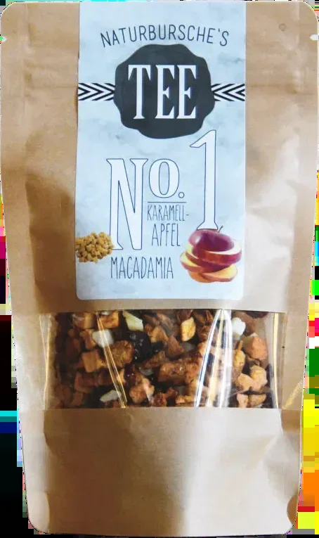 Naturbursche Tea Caramel-Apple & Macadamia