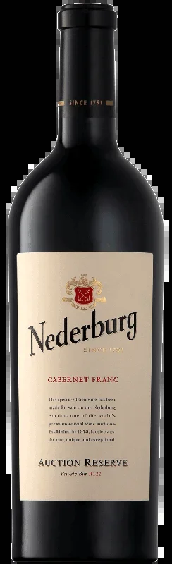 Nederburg Auction Reserve Private Bin Cabernet Franc R111 2015 – Rotwein