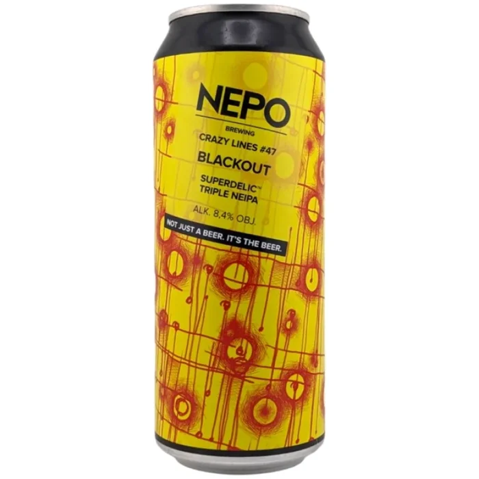 NEPO CRAZY LINES #47 BLACKOUT Triple NEIPA