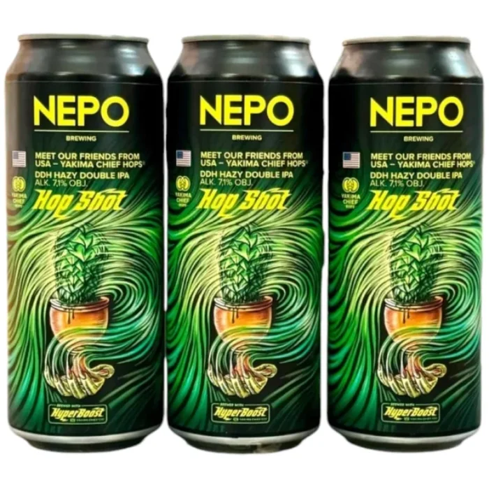 NEPO HOP SHOT – TRIFF UNSERE FREUNDE AUS DEN USA: YAKIMA DDH Hazy DIPA