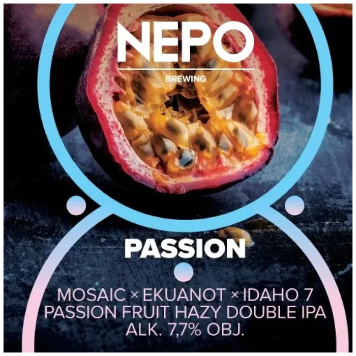 NEPO PASSION Pasision Fruit Hazy Double IPA
