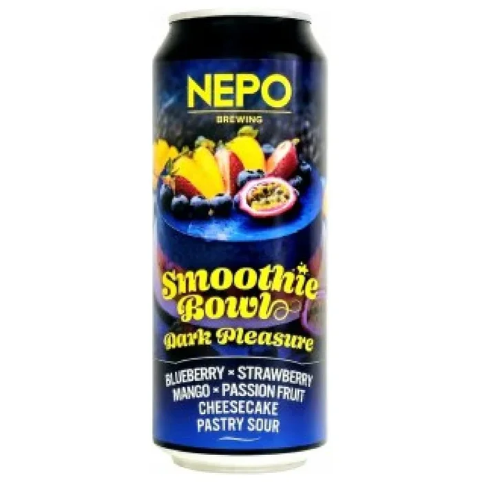 NEPO SMOOTHIE BOWL DARK PLEASURE Blueberry Strawberry Mango Passion Fruit Cheesecake Pastry Sour