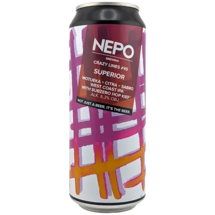 NEPO SUPERIOR CRAZY LINES #45 Westküste IPA