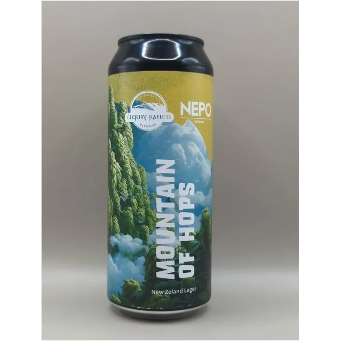 NEPO x ČIERNY KAMEŇ BREWERY – Berg des Hopfens – Neuseeländisches Lager