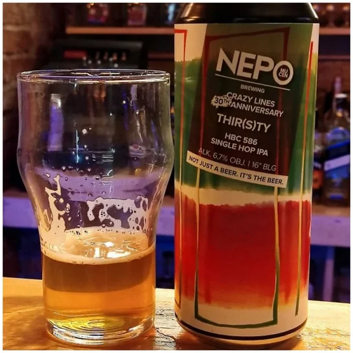 Nepomucen Crazy Lines 30-th Anniversary 6.7% 0.5L