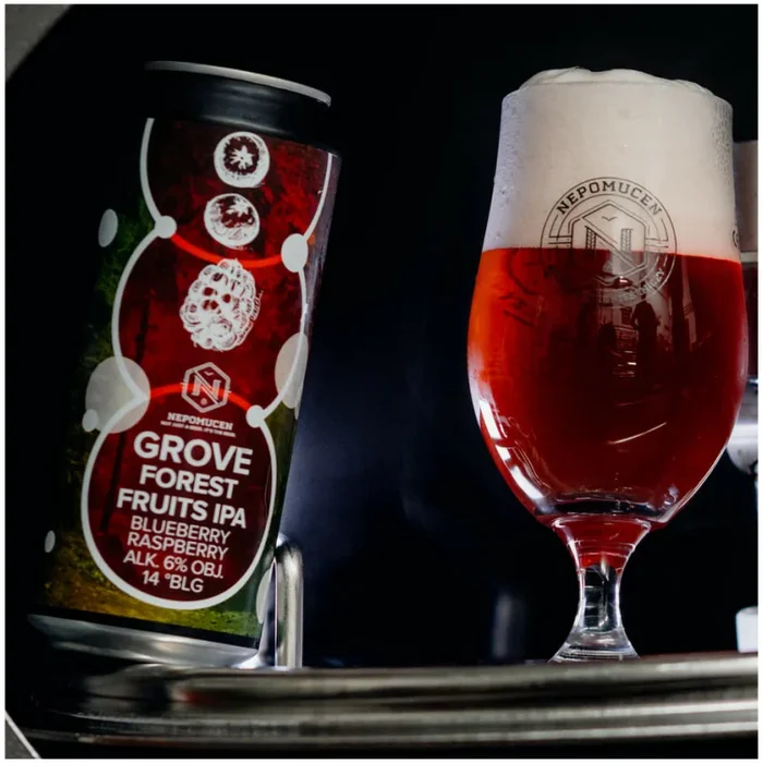 Nepomucen GROVE – Forest Fruits IPA – BLUEBERRY & RASPBERRY