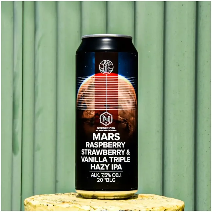 Nepomucen Mars – Triple Hazy IPA with raspberries, strawberries and vanilla