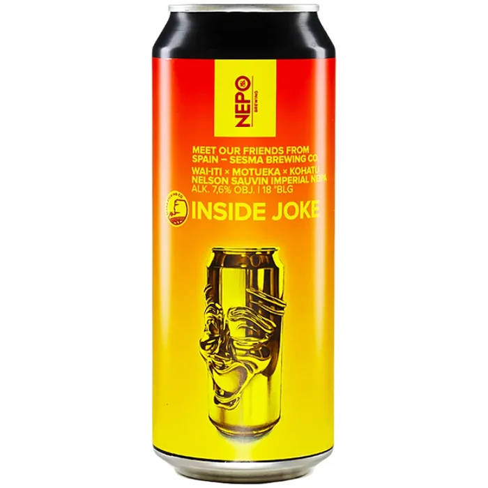 Nepomucen / Semsa Brewing INSIDE JOKE – Imperial NEIPA