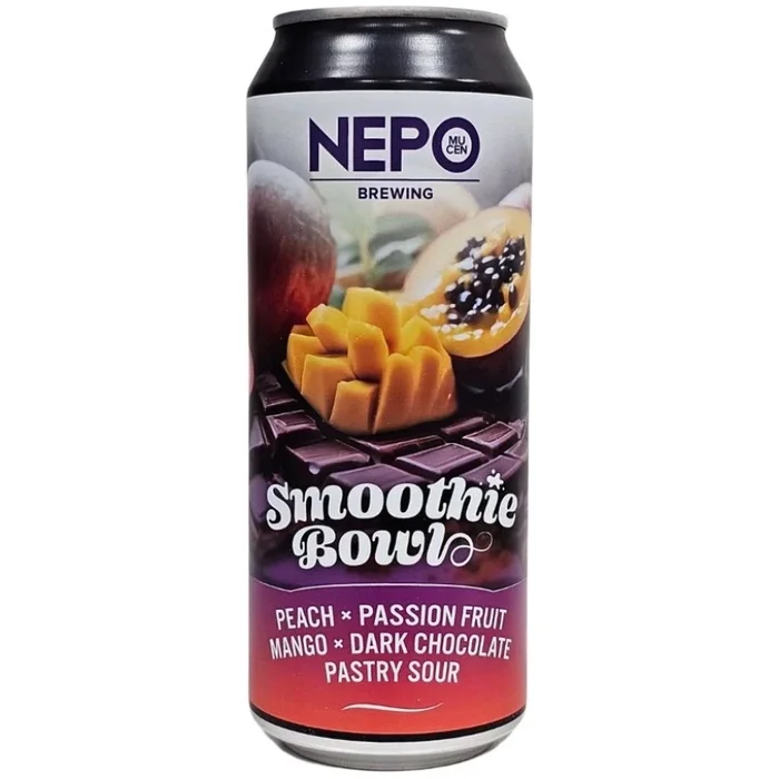 NEPOMUCEN SMOOTHIE BOWL Peach passion fruit mango dark chocolate PASTRY SOUR
