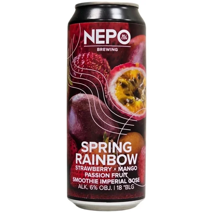 NEPOMUCEN SPRING RAINBOW Strawberry Mango Passion fruit Smoothie imperial GOSE
