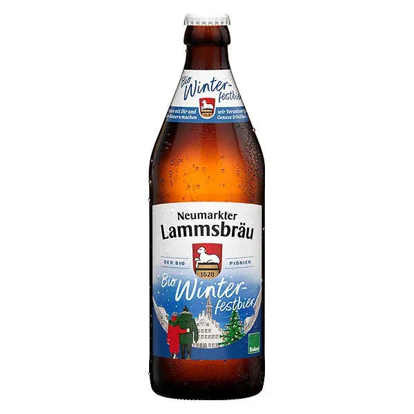 Neumarkter Lammsbräu BIO Winter-Festbier 10×0,50L