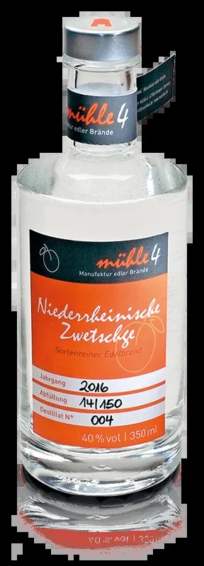 Niederrheinische Zwetschge – Zwetschgenbrand
